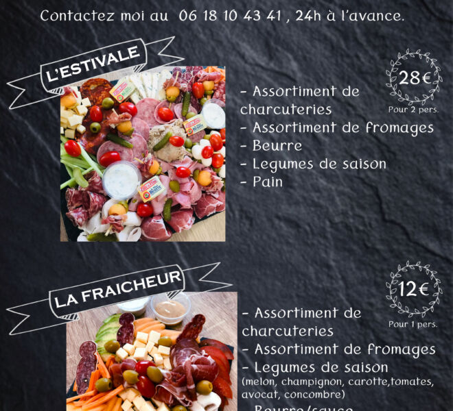 planches apero ete